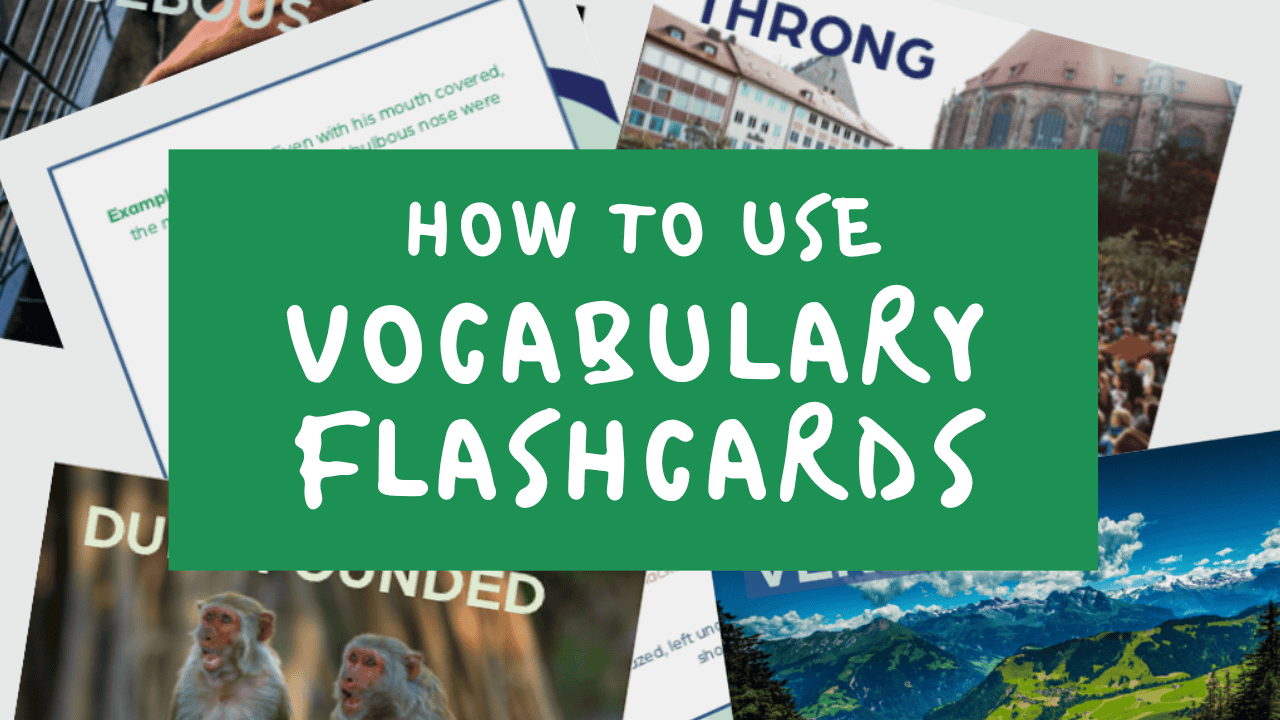 How to Use 11+ Vocabulary Flashcards